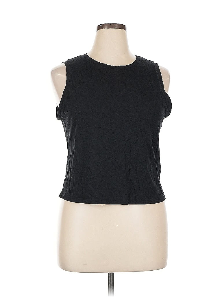 Pre-owned Old Navy Sleeveless T-shirt In Black