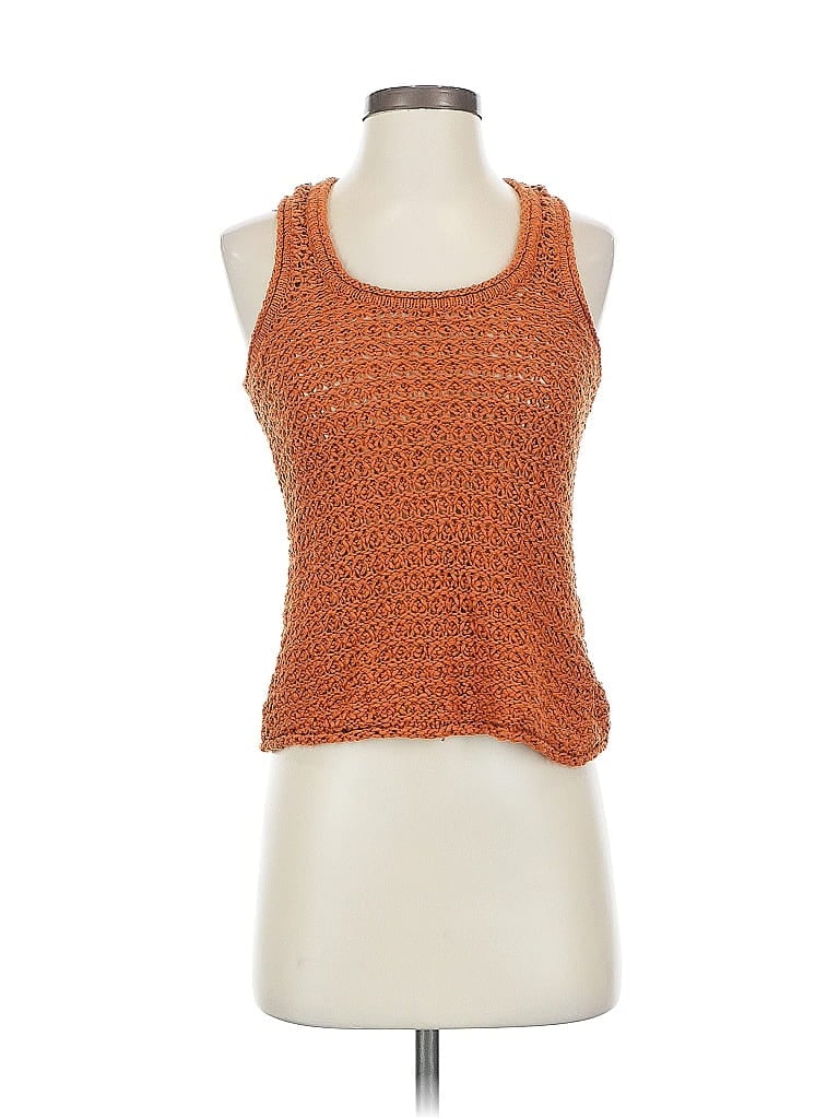 AERIE Pre-owned Sweater Vest In Orange