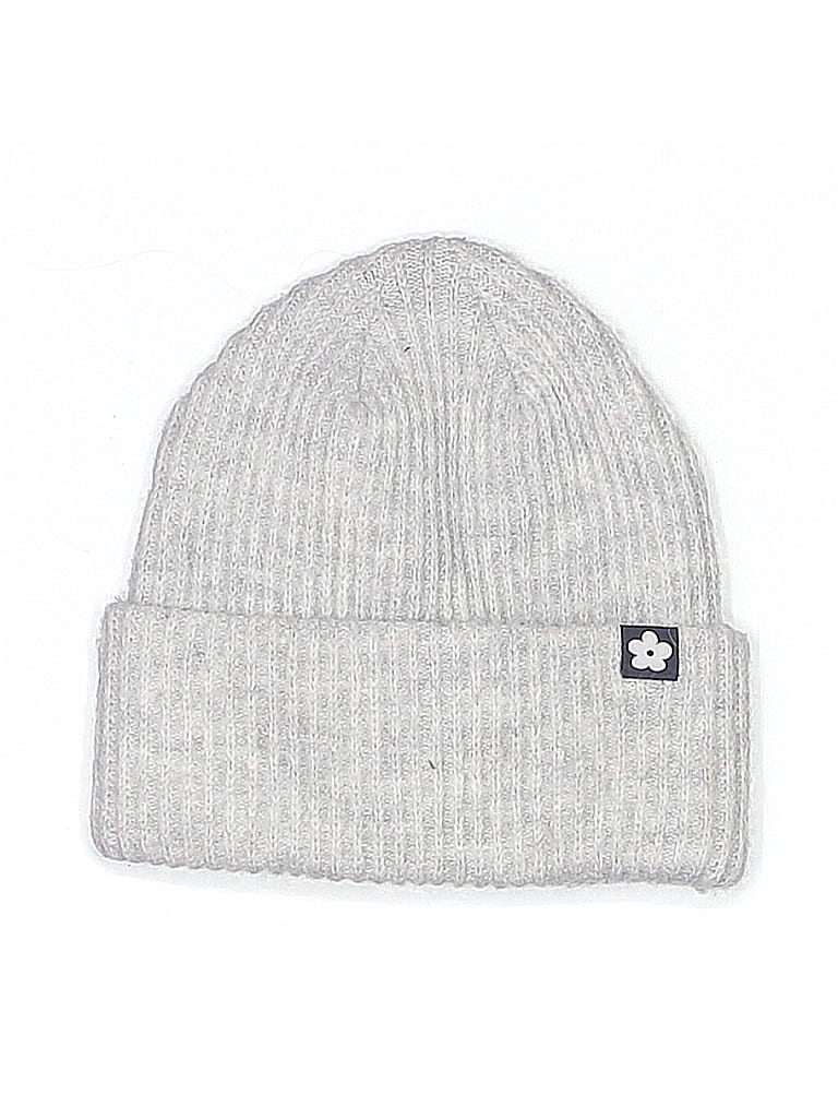 Pre-owned Divided By H&m Beanie Hat In Gray
