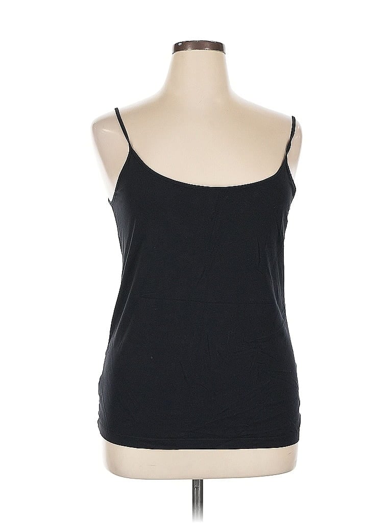 Pre-owned Ann Taylor Loft Tank Top Black Strapless Neckline Tops