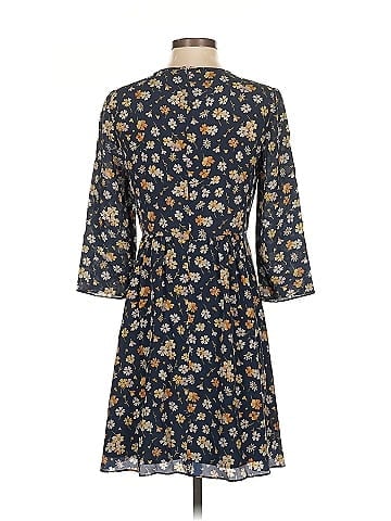 Madewell Floral Ruched Retro Dress (view 2)