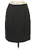 Le Suit 100% Polyester Solid Black Casual Skirt Size 6 - photo 1