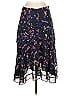 Jason Wu Collective 100% Polyester Floral Blue Printed Layer Skirt Size 4 - photo 2