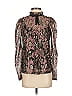 NISSA Black Floral Lace Blouse Size 2 - photo 1