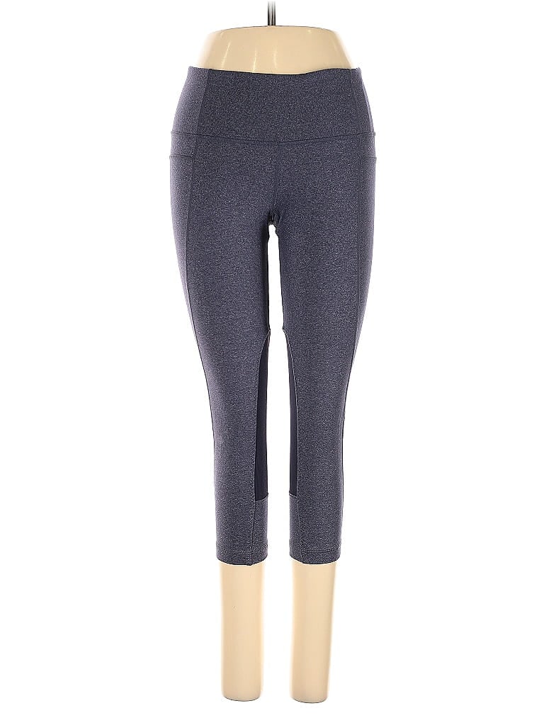 Pre-owned Lululemon Athletica Active Pants In Blue