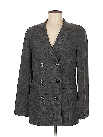 Linda Allard Ellen Tracy Wool Blazer (view 1)