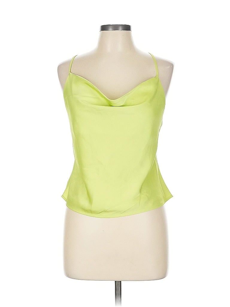 Pre-owned Rachel Zoe Tjx Sleeveless Blouse In Green