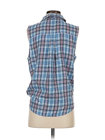 Soft Joie Sleeveless Button-Down Shirt (view 2)