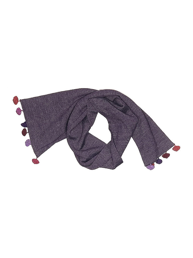 Pre-owned Assorted Brands Scarf In Purple