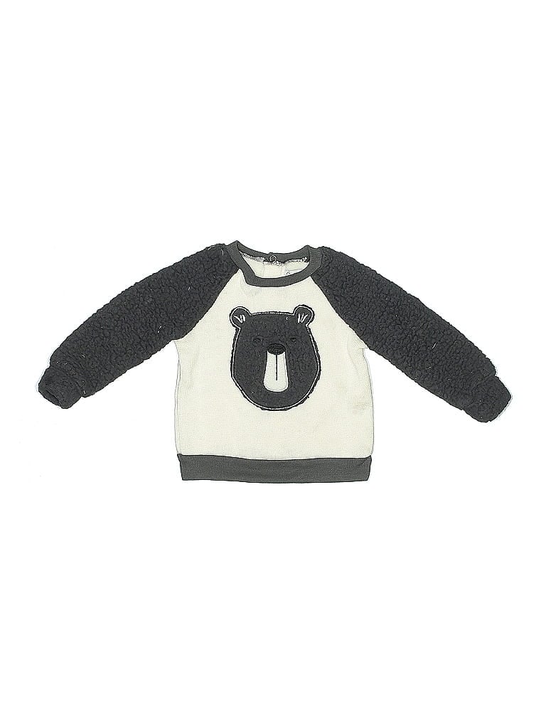 Click to view more detailed imagery on our partner's website Pre-owned Quiltex Babies' Pullover Sweater In White
