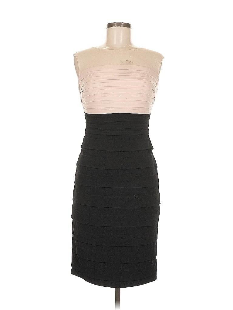 Pre-owned Sangria Cocktail Dress In Black