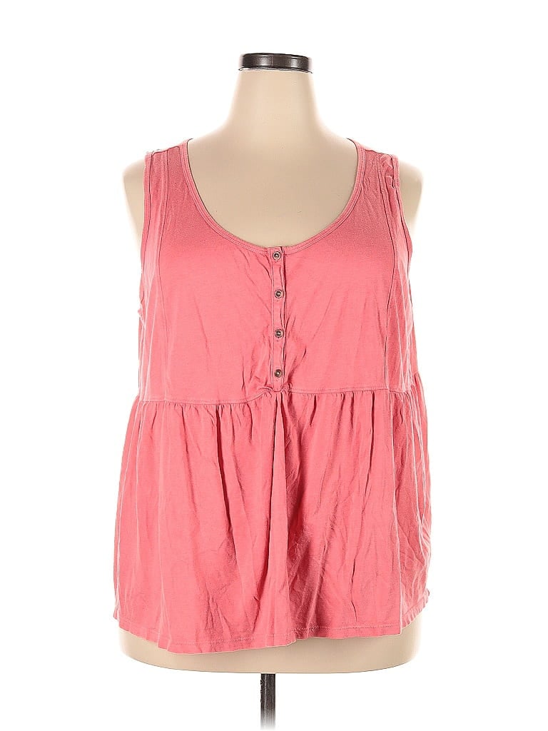 Pre-owned Sonoma Goods For Life Sleeveless Blouse In Pink