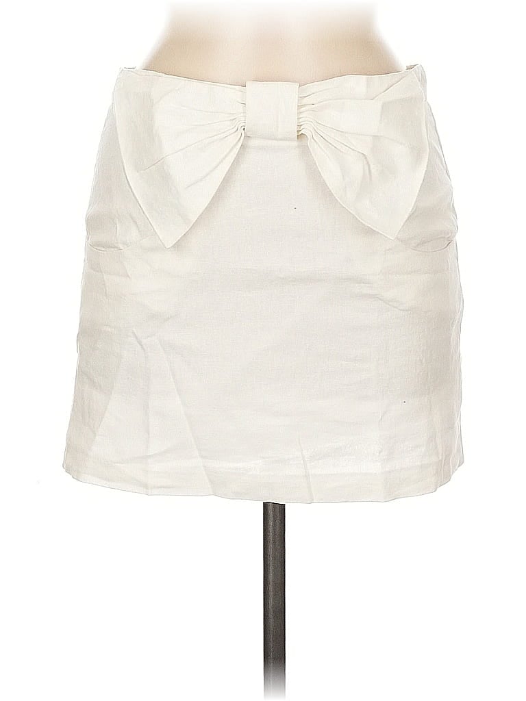 Pre-owned Asos Design Formal Skirt In White
