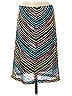 M Missoni Chevron-herringbone Green Yellow Casual Skirt Size 12 - photo 2