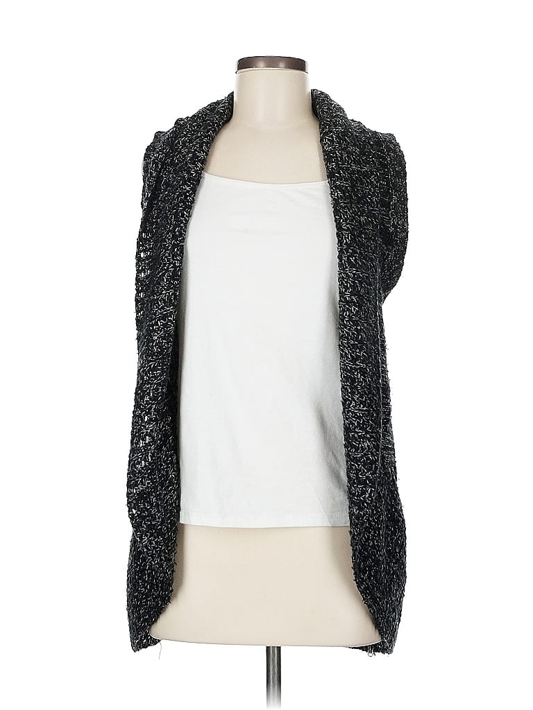 Pre-owned Unbranded Cardigan Sweater In Black