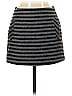 Topshop Stripes Gray Black Casual Skirt Size 2 - photo 1