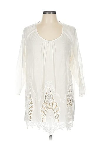 TWO by Vince Camuto 3/4 Sleeve Blouse (view 1)