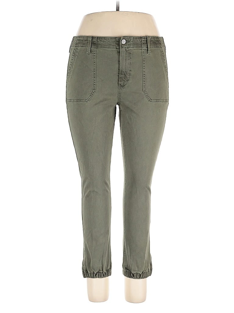 Pre-owned Paige Casual Pants In Green