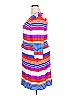 Market and Spruce Stripes White Purple Casual Dress Size XXL - photo 4