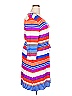 Market and Spruce Stripes White Purple Casual Dress Size XXL - photo 3
