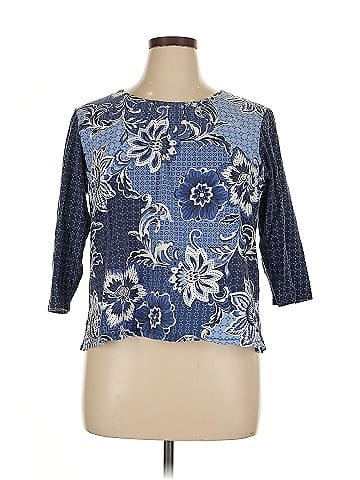 Alfred Dunner 3/4 Sleeve Blouse (view 1)