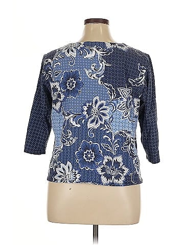Alfred Dunner 3/4 Sleeve Blouse (view 2)
