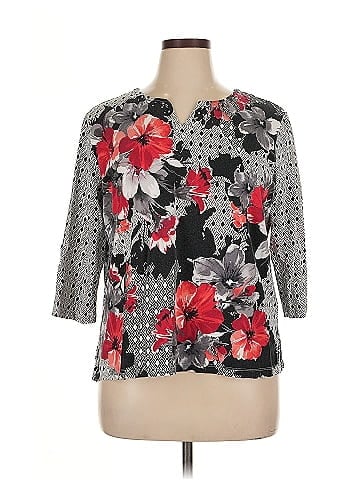 Alfred Dunner 3/4 Sleeve Blouse (view 1)