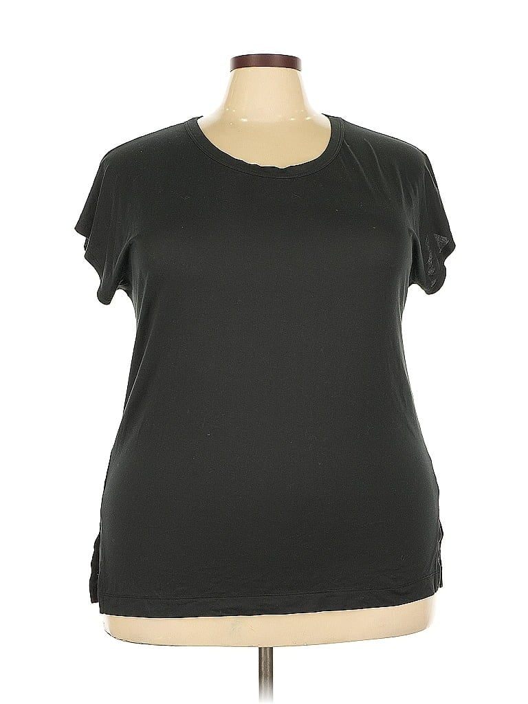 Pre-owned Assorted Brands Active T-shirt In Black