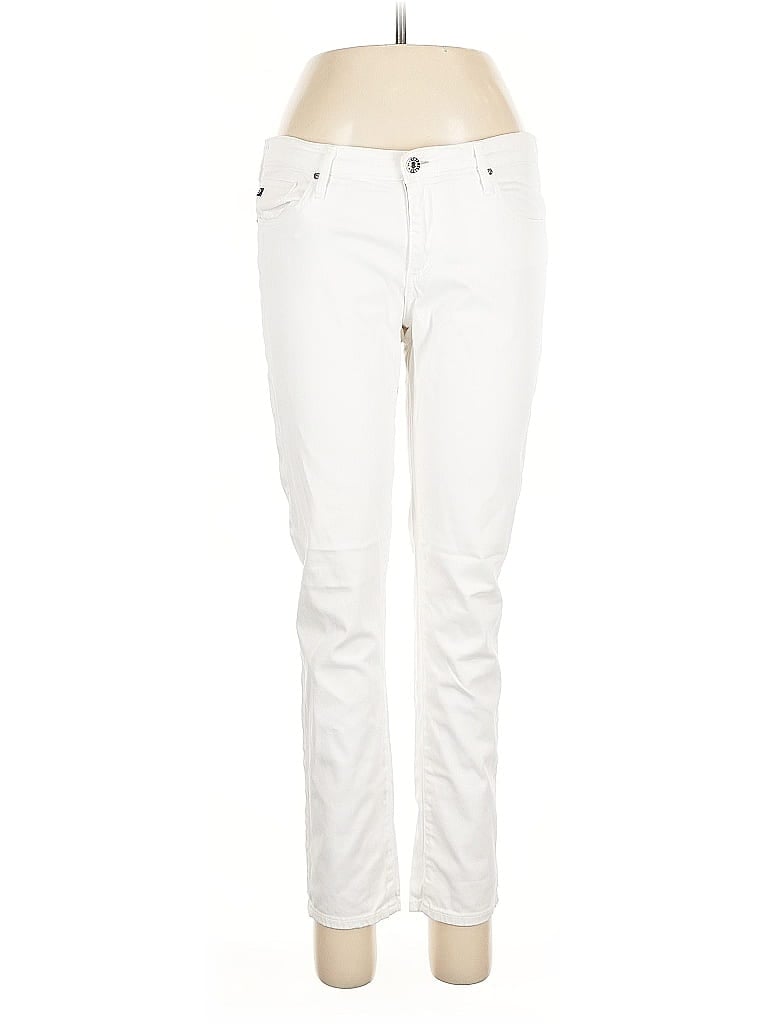 Pre-owned Adriano Goldschmied Jeans In White