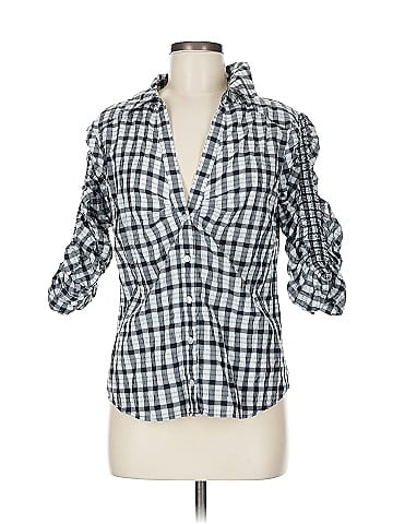 Veronica Beard Jeans 3/4 Sleeve Button-Down Shirt (view 1)