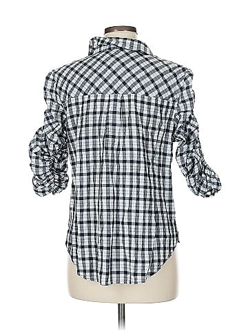 Veronica Beard Jeans 3/4 Sleeve Button-Down Shirt (view 2)