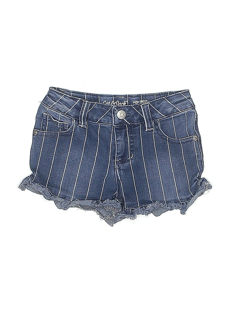 Pre-owned Cat & Jack Kids' Denim Shorts In Blue