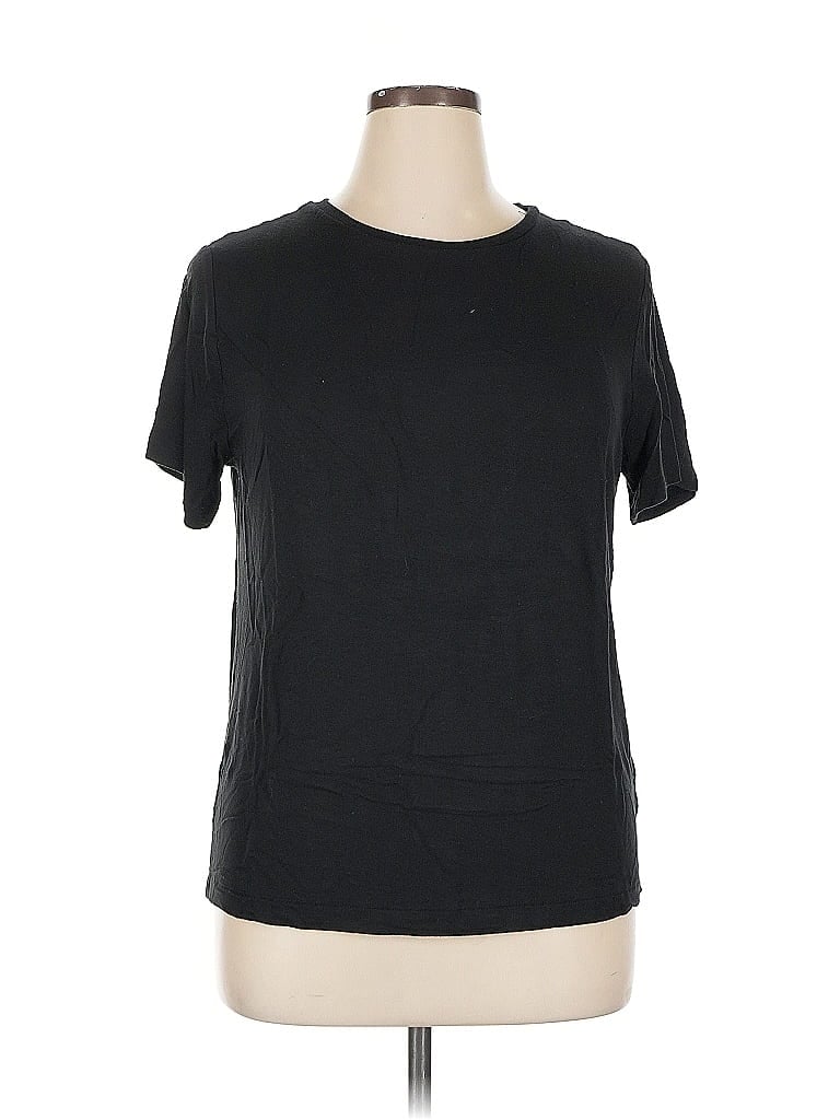 Pre-owned Prolōgue Short Sleeve T-shirt In Black