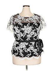 Alex Evenings Short Sleeve Blouse