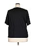 Lands' End Solid Black Active T-Shirt Size 2X - photo 2