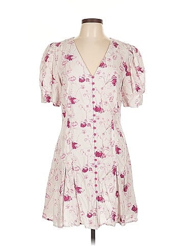 Chelsea And Walker Floral Button Front Mini Dress (view 1)