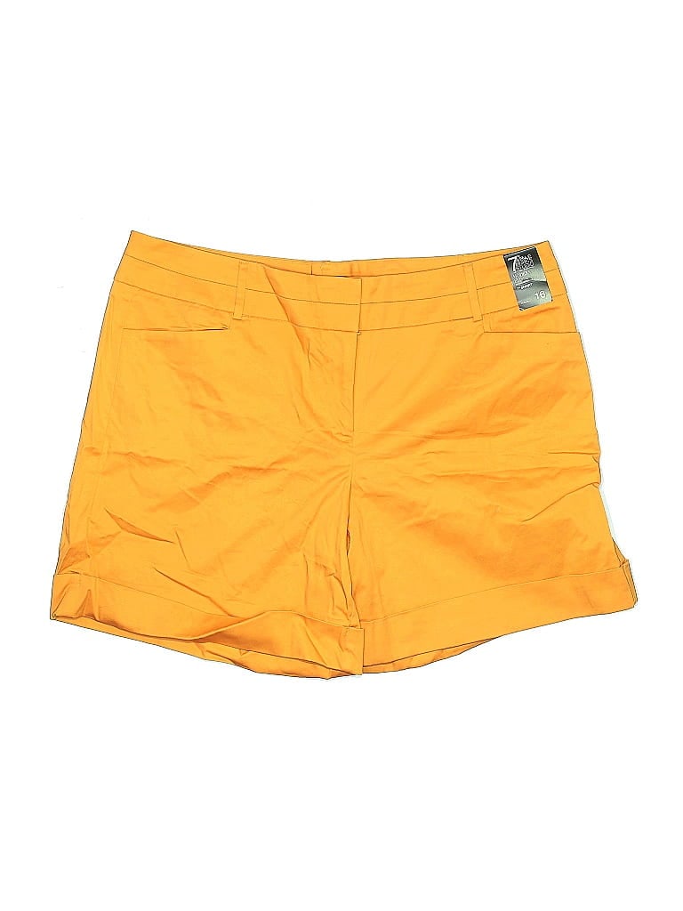 Pre-owned 7th Avenue Design Studio New York & Company Shorts In Yellow