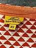 Roberta Roller Rabbit 100% Cotton Orange 3/4 Sleeve Blouse Size XS - photo 7