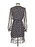 Beltaine 100% Polyester Paisley Gray Cocktail Dress Size XS - photo 2