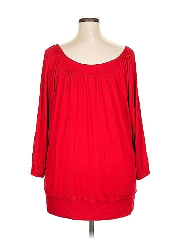 Lane Bryant Outlet 3/4 Sleeve Blouse (view 2)