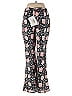 Batsheva 100% Cotton Print Pink Gray Casual Pants Size 2 - photo 2
