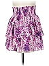 Ramy Brook 100% Polyester Print Purple Casual Skirt Size M - photo 1