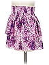 Ramy Brook 100% Polyester Print Purple Casual Skirt Size M - photo 2