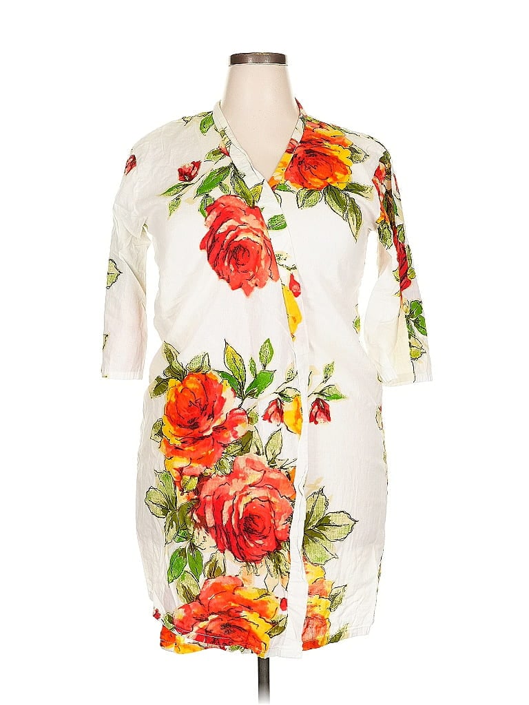 Pre-owned Unbranded Kimono In White