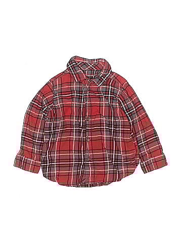 Just One You Made by Carter's Long Sleeve Button-Down Shirt (view 1)