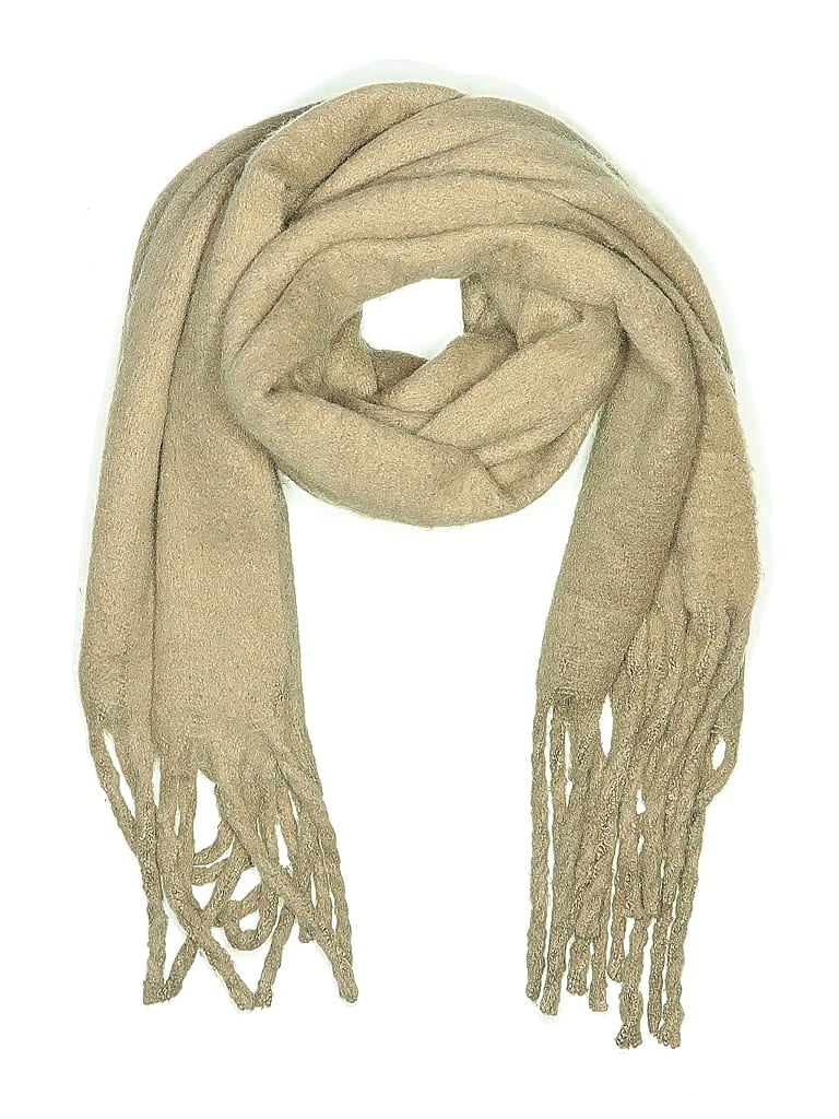 Pre-owned Assorted Brands Scarf In Brown