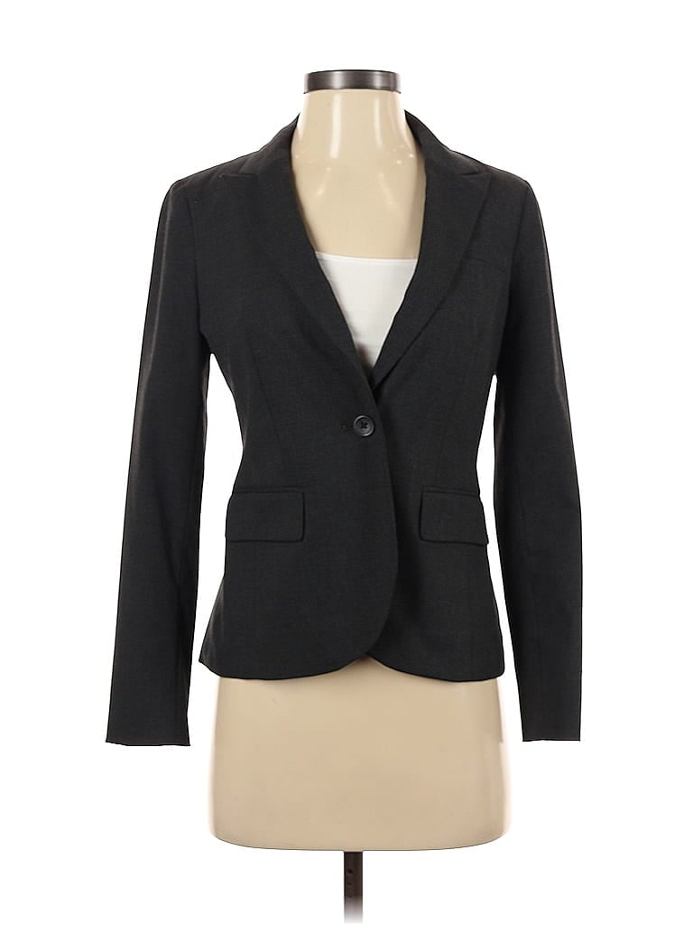 Pre-owned Banana Republic Factory Store Blazer Jacket In Gray