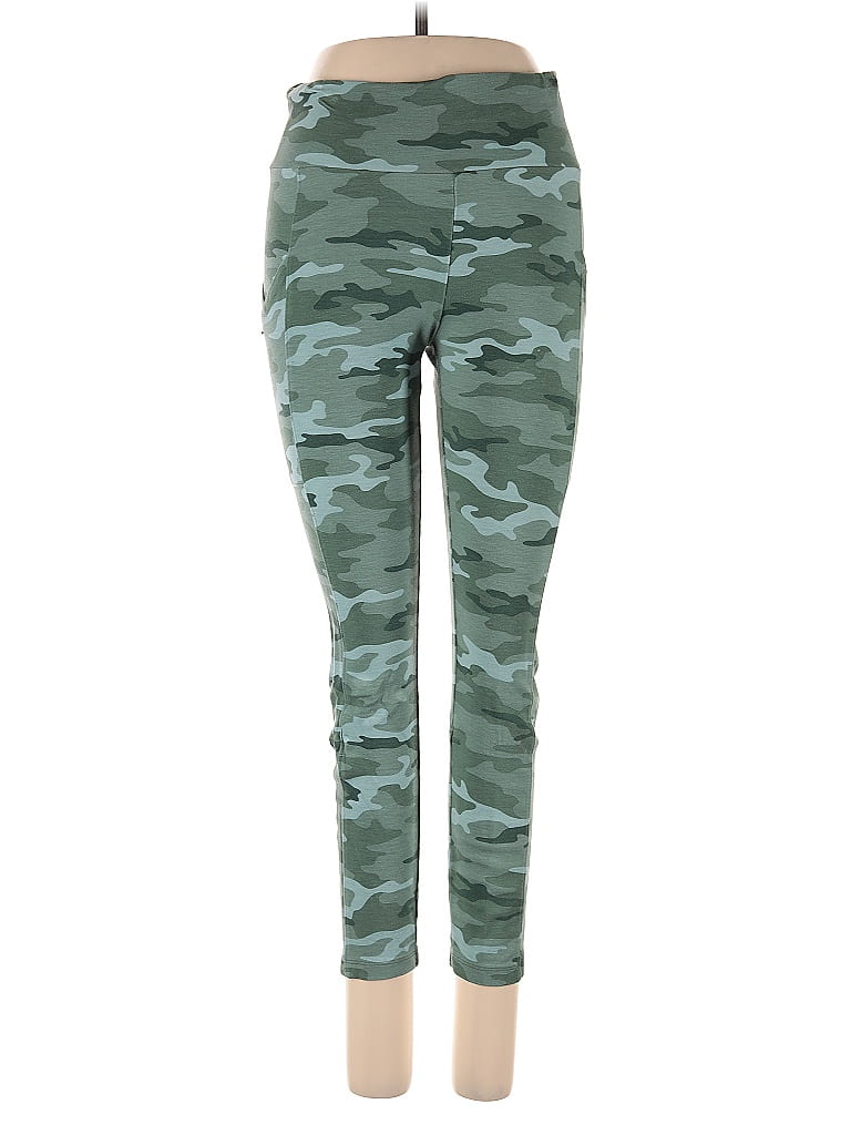Pre-owned Lou & Grey Active Pants In Green