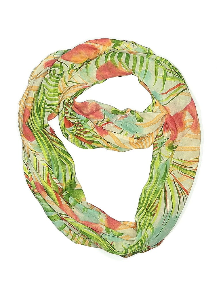 Pre-owned Unbranded Scarf In Green