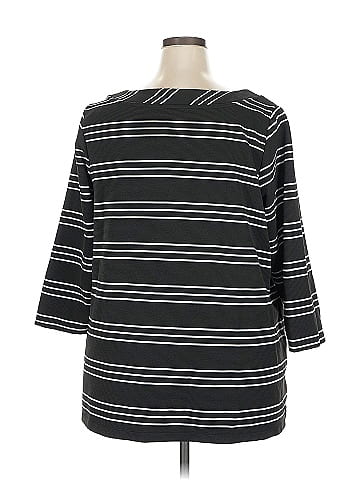 Liz Claiborne Career 3/4 Sleeve Top (view 2)